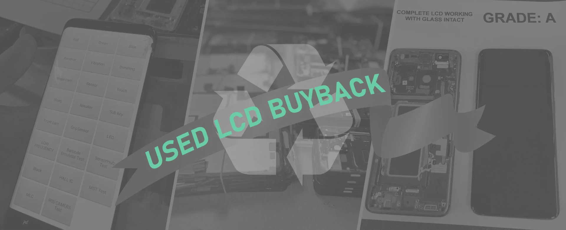 LCD Butabk समाधान प्रयोग गरियो