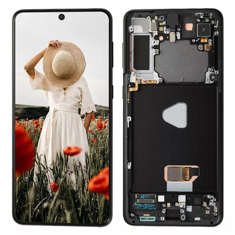 सामसु Galaxy ग्यालेक्सी S21 प्लस LCD DCD DECD DECTE स्क्रिन सम्मेलन डिस्प्ले