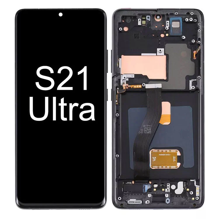 सामसु ang ्ग ग्यालेक्सी S21 अल्ट्रा lcd Dext स्क्रीन ASSSS प्रतिस्थापन