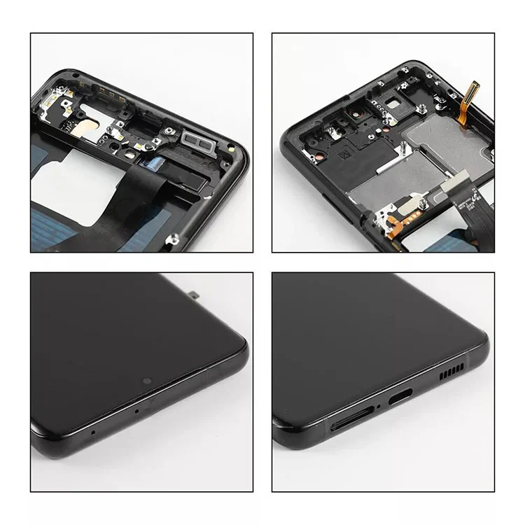 सामसु ang ्ग ग्यालेक्सी S21 अल्ट्रा lcd Dext स्क्रीन ASSSS प्रतिस्थापन
