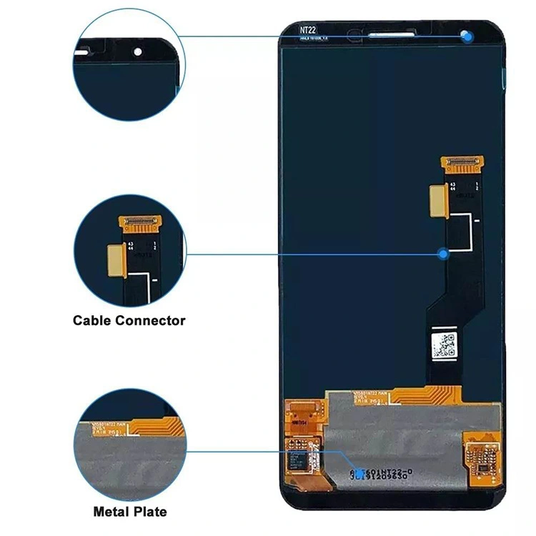 पिक्सेल ASA XL LCD स्क्रीनहरू